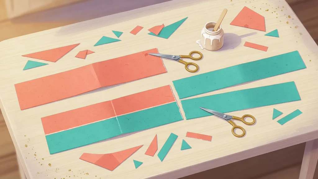 Two paper name tags dissolving into sparks and merging into one — illustration for how ship name blending works